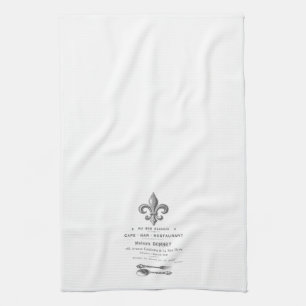 MODERN VINTAGE FRENCH BISTRO KITCHEN TOWEL