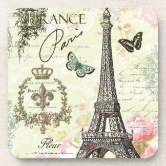modern vintage french eiffel tower coaster