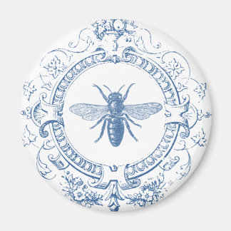 Modern Vintage French farmhouse bee Magnet