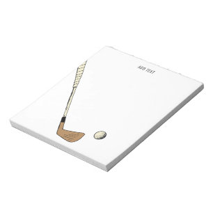 Modern Vintage Golf  Notepad