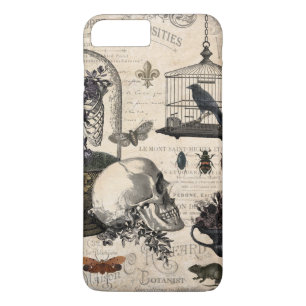 Modern Vintage Halloween Garden iPhone 8 Plus/7 Plus Case