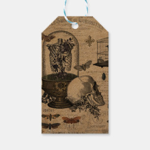 Modern Vintage Halloween Garden Gift Tags