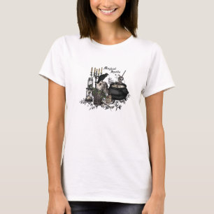Modern vintage Halloween WITCHES BREW T-Shirt