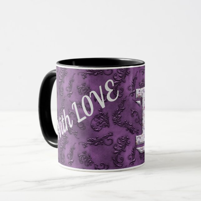 Modern Vintage L Mug (Front Left)