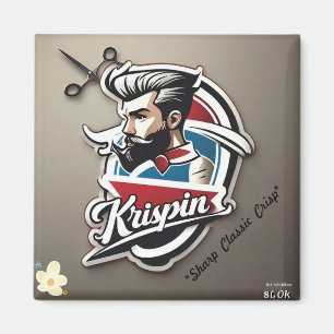 "Modern Vintage Logo" Magnet