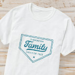 Modern Vintage Official Family Vacation T-Shirt<br><div class="desc">Design is composed of vintage style typography - Add your family name and year.</div>