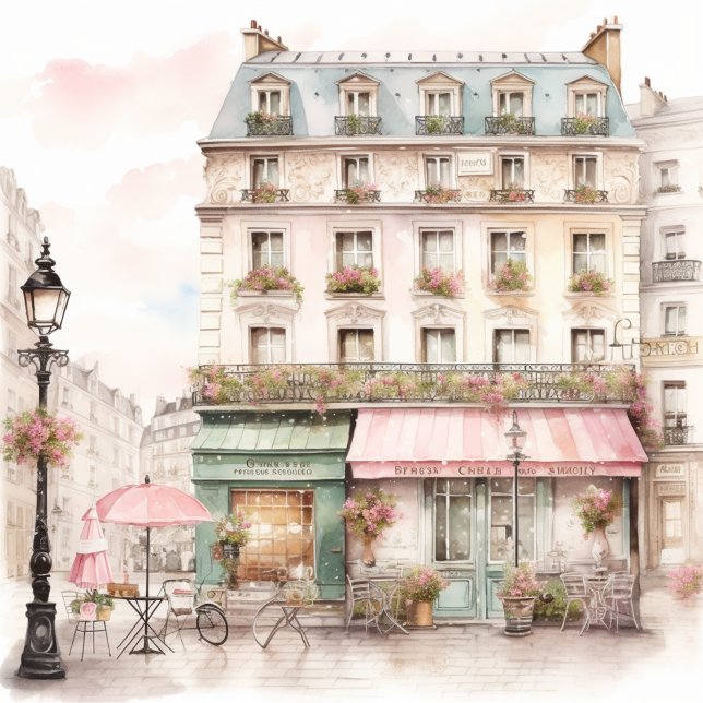 Modern Vintage Paris Cafe Scene (Creator Uploaded)