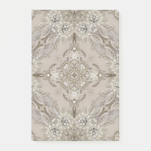 modern vintage paris fashion elegant grey beige  post-it notes