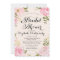 Modern Vintage Pink Floral Bridal Shower