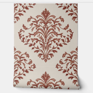 Modern vintage style  floral pattern 3 wallpaper