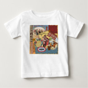 modern vintage western cowgirl baby T-Shirt