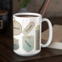Modern-Vintage Your Name Tag | Unique Personalized