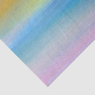 Modern Violet and Golden Ray Abstract Tissue Paper