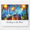 Modern Walking in the Park Mouse Pad
