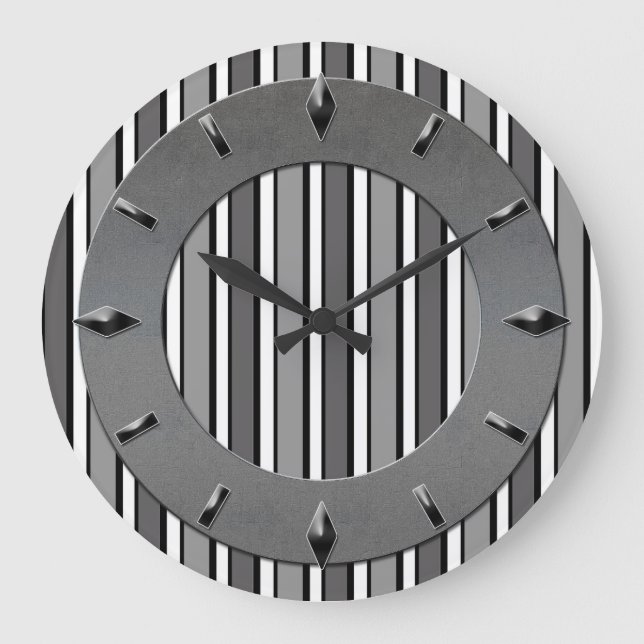Modern wall clock design . (Front)