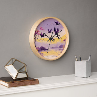 Modern Wall Clock Designs Personalized Desk Clocks