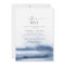 Modern Watercolor | Blue It's A Boy Baby Shower