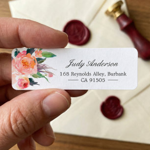 Modern Watercolor Botanical Floral