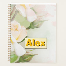 Modern Watercolor colourful  Flowers & personalize