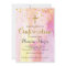 Modern Watercolor Confirmation Invitation