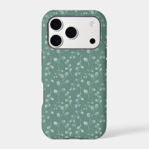 Modern Watercolor Eucalyptus Green Personalized
