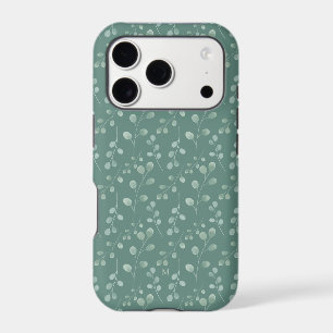 Modern Watercolor Eucalyptus Green Personalized