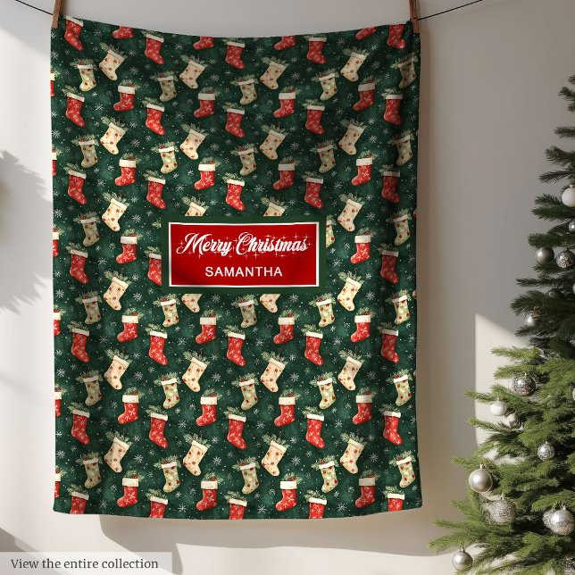 Modern watercolor festive muted tones gift blanket (Modern watercolor festive muted tones gift blanket)