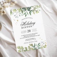 Modern Watercolor Green Leaves Branch