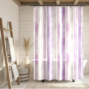 Modern Watercolor Lavender, Lilac, Blush Strokes  