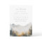 Modern Watercolor Mountain Wedding Save The Date