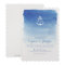 Modern watercolor nautical anchor beach wedding