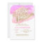 Modern Watercolor Pink Purple Gold Birthday
