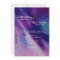 Modern Watercolor Purple Navy Blue Wedding