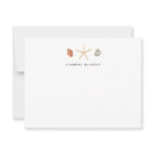 Modern Watercolor Seashells Personalized