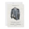 Modern Watercolor Suit Groomsman Proposal Request 