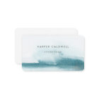 Modern Watercolor | Teal Business Card