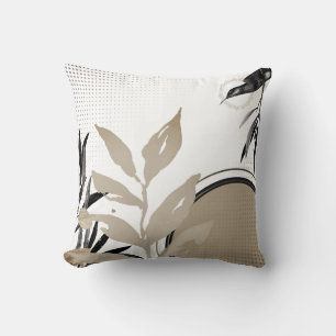 Modern Watercolor Throw Pillow