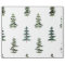 Modern Watercolor Winter Pine Green Tree Christmas