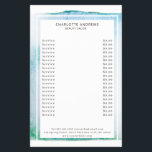 Modern Watercolour Abstrakt Weiß Blau Flyer<br><div class="desc">Modern,  Watercolour,  abstrakt Flyer. Bearbeiten Sie Ihr Produkt in wenigen Minuten durch Eingabe Ihrer Daten. Sie können Schriftart,  Farbe und Position ändern,  indem Sie "mehr personalisieren".</div>