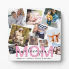 Modern 'We Love You' Photo Collage Mom