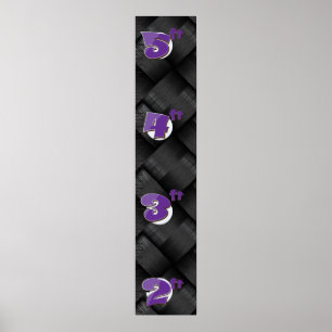 Modern Weave Texture Poster