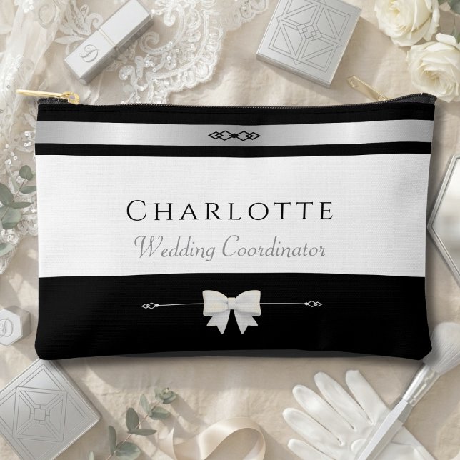 Modern Wedding Coordinator Gift | Professional Accessory Pouch (For the one who keeps the day running smoothly. A stylish pouch for your Wedding Coordinator)