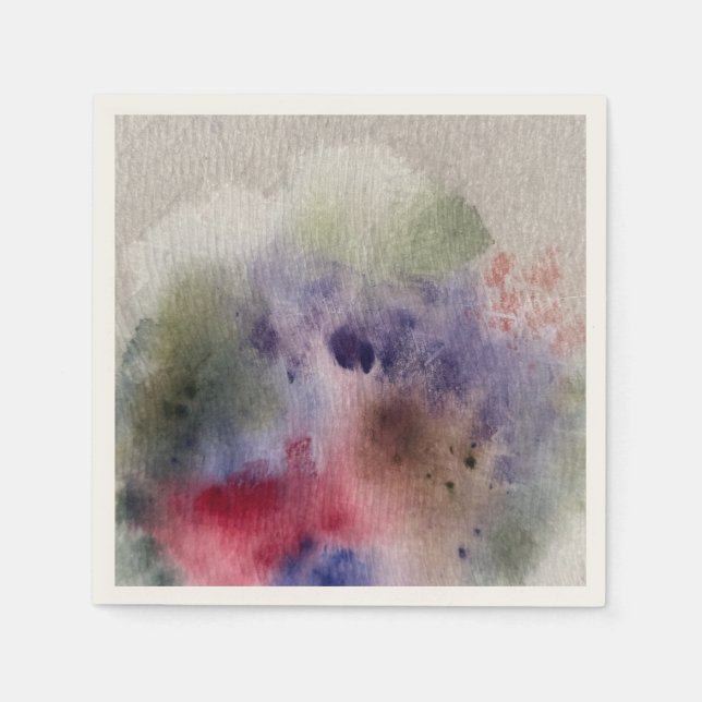 Modern Wedding Decor Napkin (Front)
