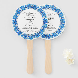 Modern Wedding  Hand Fan
