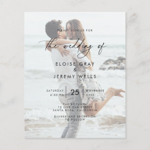 Modern Wedding Invitation Flyer