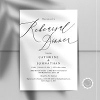 Modern Wedding Rehearsal Dinner Celebration