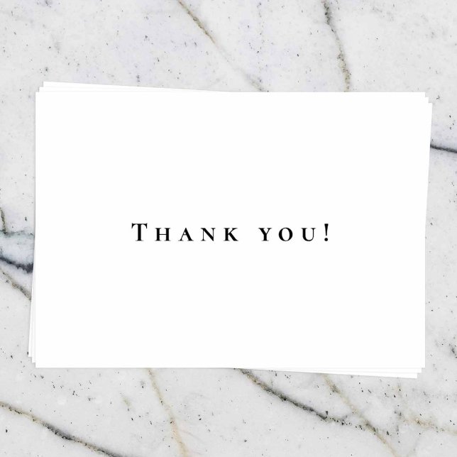 Modern Wedding Thank You Card (Creator Uploaded)