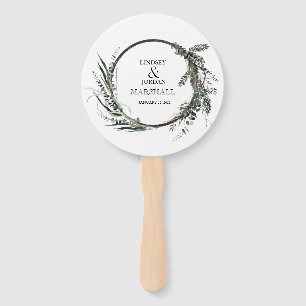 Modern Wedding, Wedding, Minimalist wedding,  Hand Fan