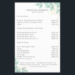 Modern, Weiss-Grün Leafy Flyer<br><div class="desc">Moderner,  grüner Schicht in Weiß,  Grün. Bearbeiten Sie Ihr Produkt in wenigen Minuten durch Hinzufugen Ihrer Daten. Sie können den Schriftart/die Farbe/Position durch "weitere Personalisierung" ändern.</div>