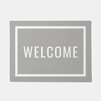 Modern Welcome | Editable Colours Doormat